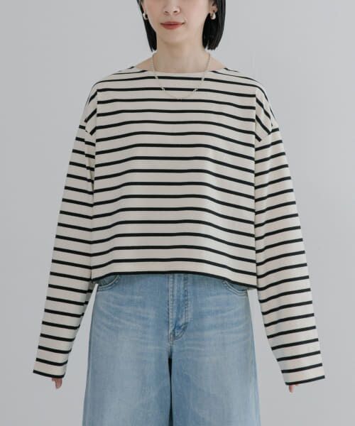 ショート丈ロングスリーブTシャツ （Tシャツ）｜＊＊URBAN