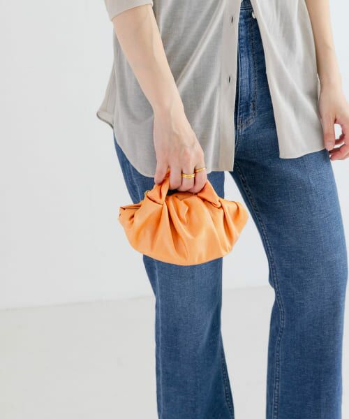 ＊＊URBAN RESEARCH / アーバンリサーチ ハンドバッグ | PAPYRUS　Candy Wrapper Hand Bag S（Orange Mix）