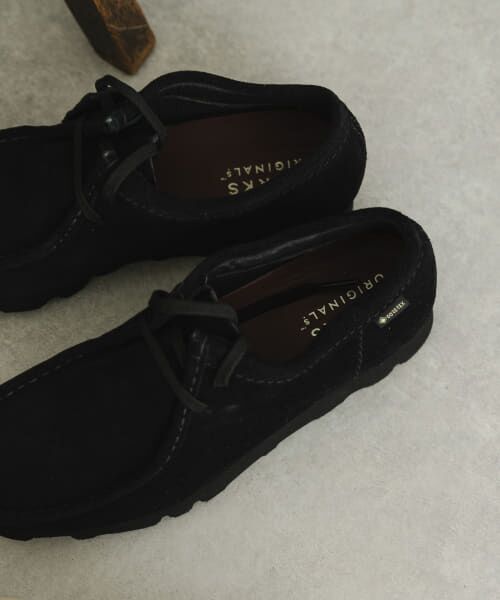 ＊＊URBAN RESEARCH / アーバンリサーチ シューズ | Clarks　WallabeeGTX（BLK Suede）