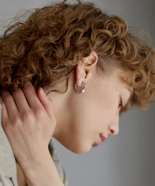 URBAN RESEARCH　decor ピアス シルバー925金メッキ セール】 decor『デコール』 Twist Pierce L （ピアス