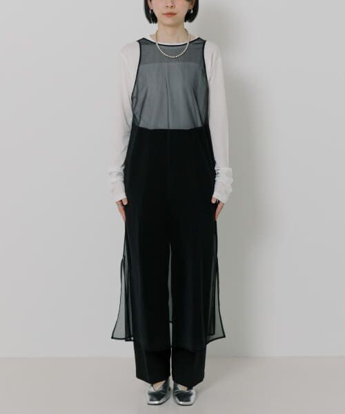 セール】 シアーレイヤードワンピース （ワンピース