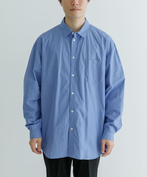 ATON SUVIN BROAD WASHED SHIRTS （シャツ・ブラウス）｜＊＊URBAN