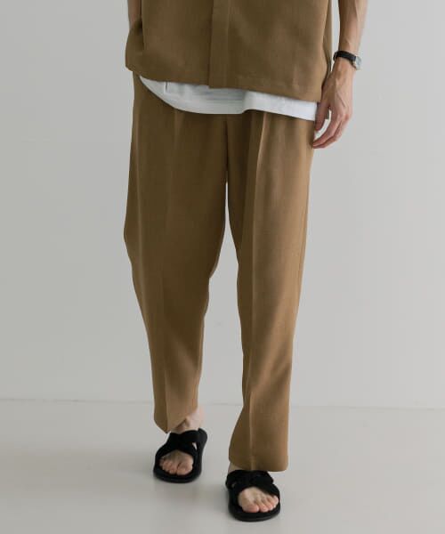 パンツ ATELIER AURA ARI ORGANIC LINEN TROUSERS ATELIER AURA ARI ORGANIC LINEN TROUSERS パンツ ATELIER AURA