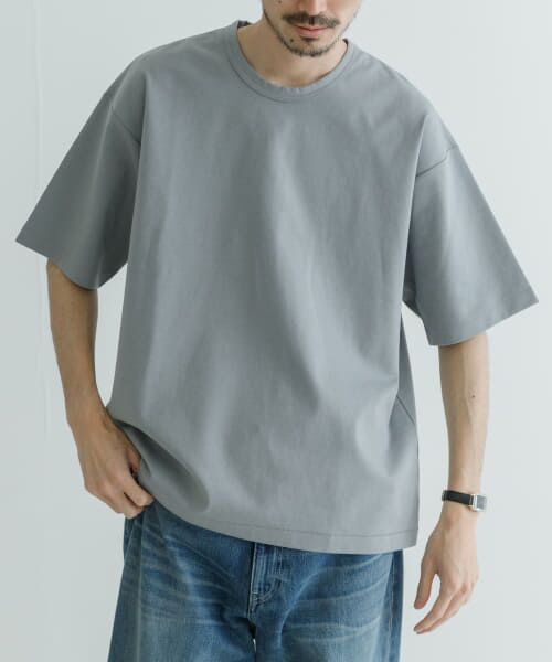 ＊＊URBAN RESEARCH / アーバンリサーチ Tシャツ | 『XLサイズあり』接触冷感スムージーTシャツ（GRAY）