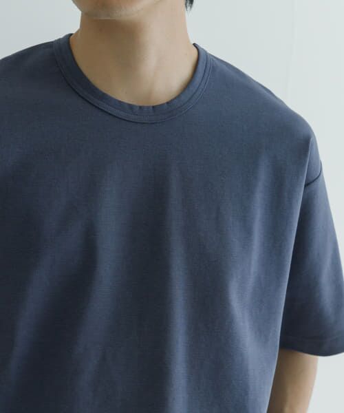 ＊＊URBAN RESEARCH / アーバンリサーチ Tシャツ | 『XLサイズあり』接触冷感スムージーTシャツ（BLUE/GRAY）