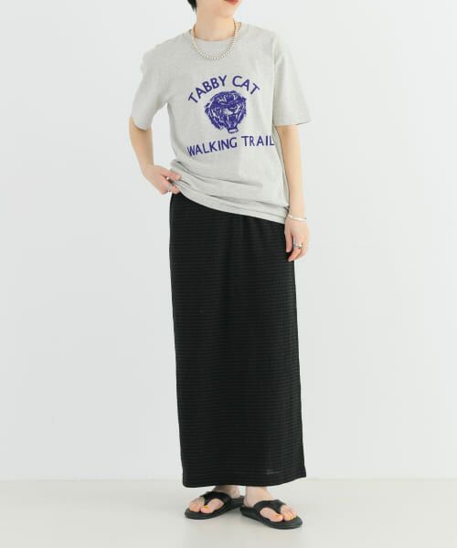 ＊＊URBAN RESEARCH / アーバンリサーチ スカート | シャーリングカットスカート（BLACK）