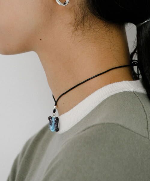 【新品】【最終値下】sisi joia ガラスチョーカーネックレス セール】 Sisi Joia BINA Necklace （ネックレス・ペンダント