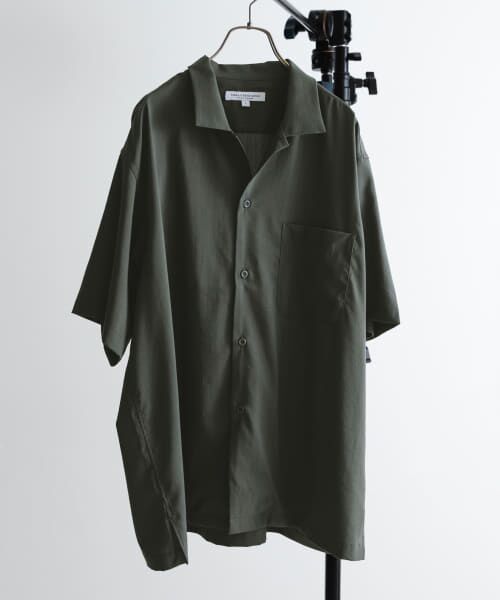 ＊＊URBAN RESEARCH / アーバンリサーチ シャツ・ブラウス | FIBRIL BOX SHIRTS（CHARCOAL）