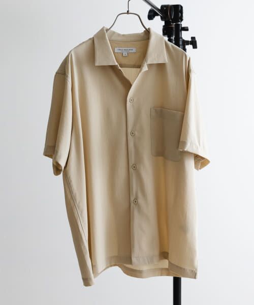 ＊＊URBAN RESEARCH / アーバンリサーチ シャツ・ブラウス | FIBRIL BOX SHIRTS（BEIGE）