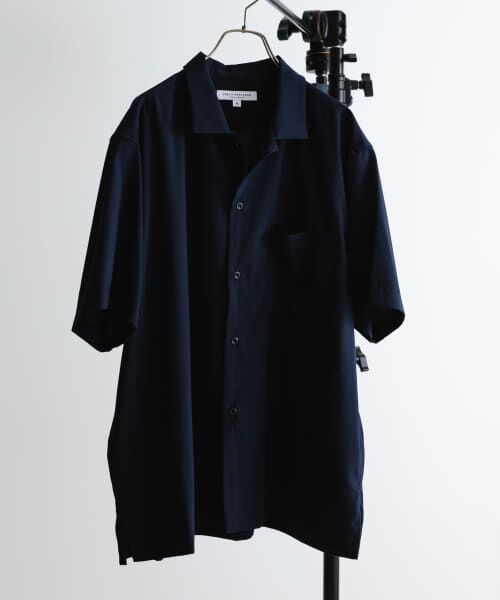 ＊＊URBAN RESEARCH / アーバンリサーチ シャツ・ブラウス | FIBRIL BOX SHIRTS（NAVY）