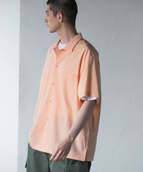＊＊URBAN RESEARCH / アーバンリサーチ シャツ・ブラウス | FIBRIL BOX SHIRTS（S PINK）