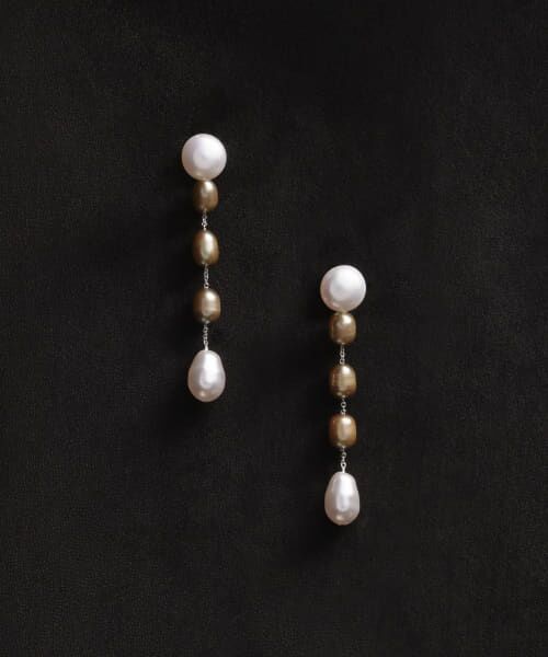 ＊＊URBAN RESEARCH / アーバンリサーチ ピアス・イヤリング | Sophie Buhai　Small Passante Earrings In Pistachio（PEARL）