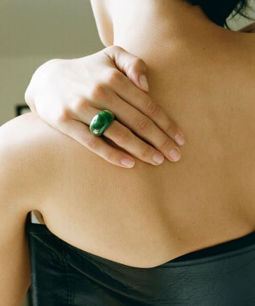 ＊＊URBAN RESEARCH / アーバンリサーチ リング | Sophie Buhai　Medium Donut Ring Jade（JADE）