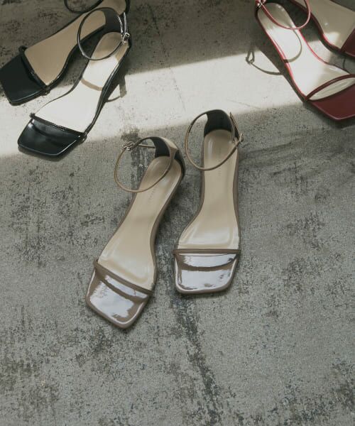 ＊＊URBAN RESEARCH / アーバンリサーチ サンダル | ナローストラップサンダル（E.BEIGE）