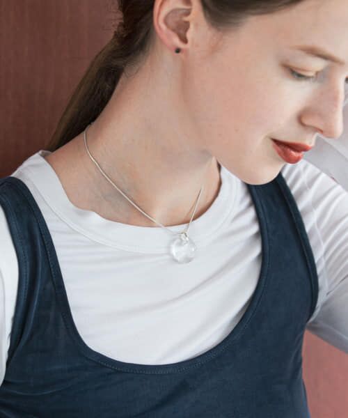 ＊＊URBAN RESEARCH / アーバンリサーチ ネックレス・ペンダント・チョーカー | decor『デコール』　Roundglass Necklace（CLEAR）