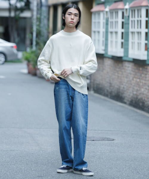 あー　ラルフデニムシャツ&アーバンリサーチニット　2点おまとめ セール】 『別注』RUSSELL ATHLETIC×UR CREW NECK PULLOVER