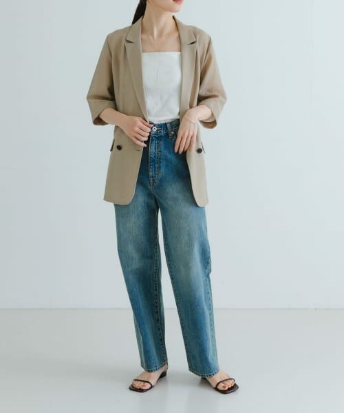 新品未使用！ストレートフィットデニムパンツ　アーバンリサーチ 3サイズ展開』new basic ストレートフィットデニムパンツ(36