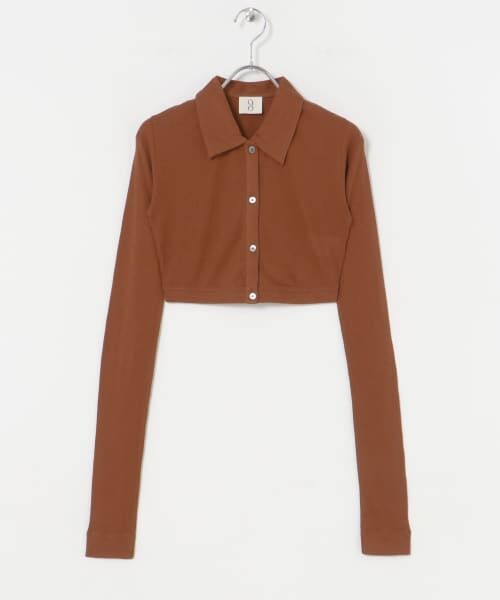 ＊＊URBAN RESEARCH / アーバンリサーチ カーディガン・ボレロ | NINETY PERCENT　BEAU CARDIGAN（TOBACCO）
