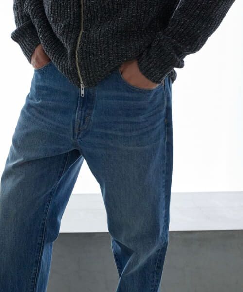 セール】 new basic 13.5oz REG STRAIGHT PANTS （デニムパンツ