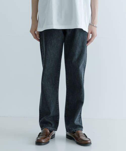 セール】 new basic 13.5oz REG STRAIGHT PANTS （デニムパンツ