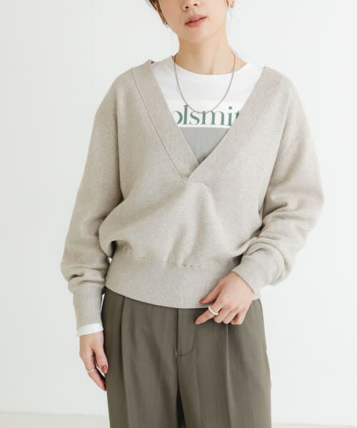 S.E.H. Kelly Vネックセーター 美品　英国製　Sサイズ S.E.H. Kelly Vネックセーター 美品 英国製 Sサイズ