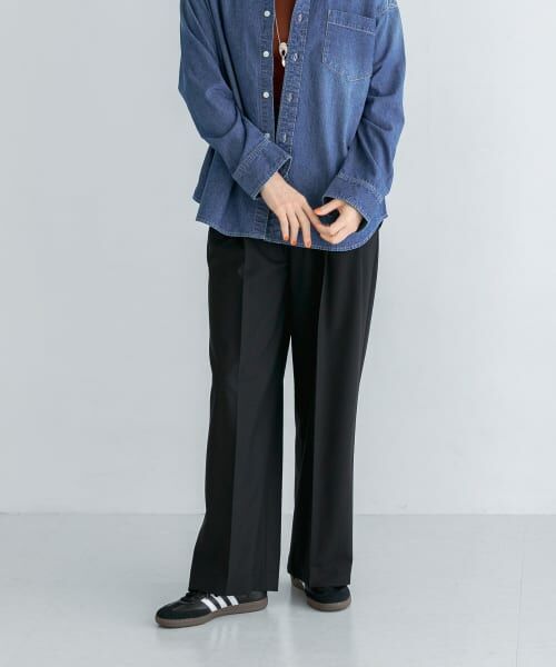 694 新品 五大陸 ロングセラー 洗える ウール100％パンツ W88 694 新品 五大陸 ロングセラー 洗える ウール100％パンツ W88