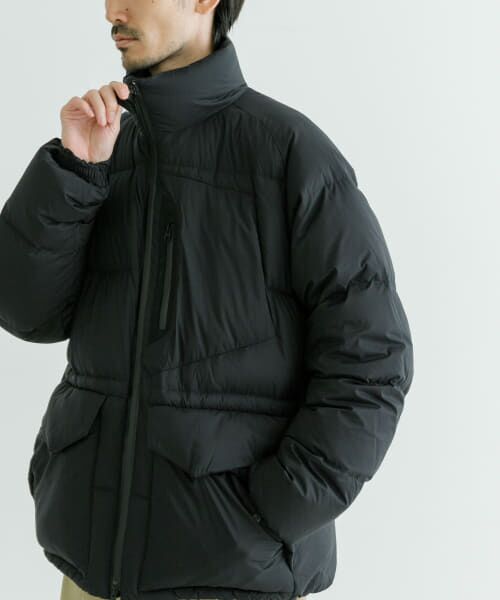 ナンガ x URBAN RESEARCH ブラックダウンジャケット Mサイズ 中古・古着通販】URBAN RESEARCH (アーバンリサーチ) NANGA