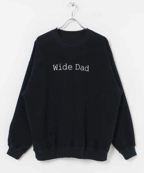 Wide Dad グレー トレーナー Size 1 Wide Dad「イケてるDadに等身大な着こなしを」アーバンリサーチ