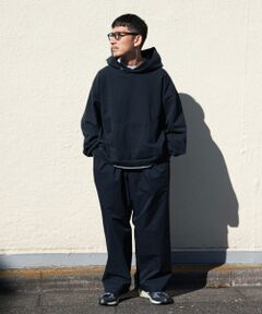 SUPER WIDE SWEAT PARKA