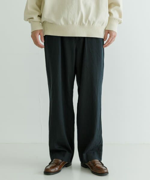 ＊＊URBAN RESEARCH / アーバンリサーチ その他パンツ | new basic デニムオーバーダイパンツ（BLACK）