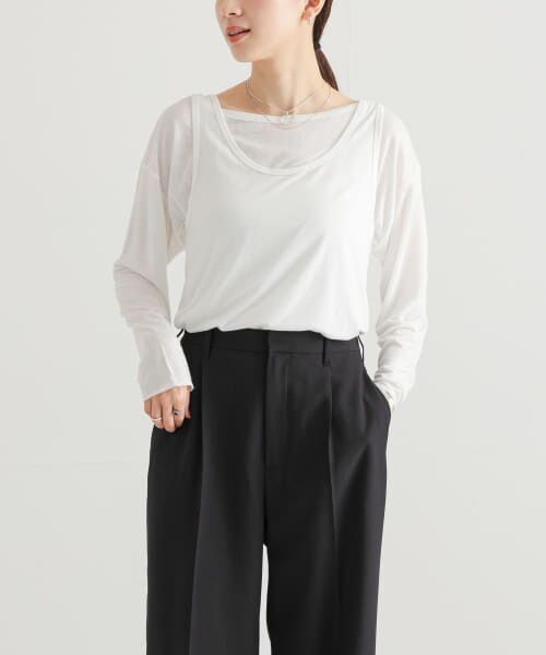 ＊＊URBAN RESEARCH / アーバンリサーチ Tシャツ | ルーズシアーカットソー（OFF）