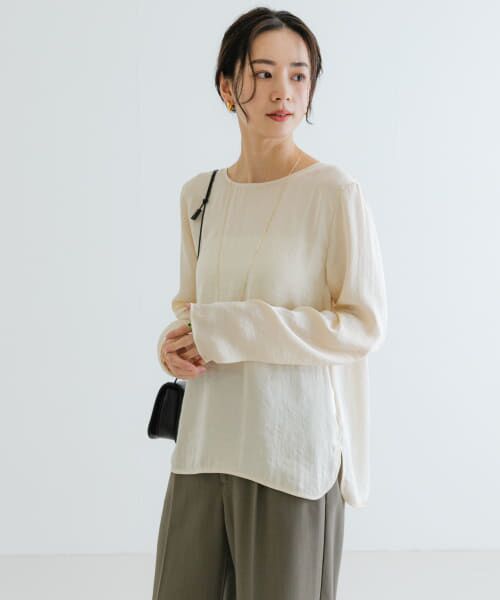 ＊＊URBAN RESEARCH / アーバンリサーチ シャツ・ブラウス | ヴィンテージサテンブラウス（OFF）