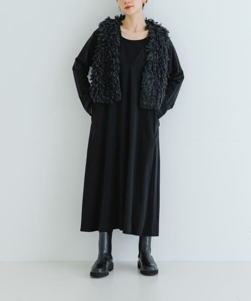 セール】 『MADE IN JAPAN』Vネックロングワンピース