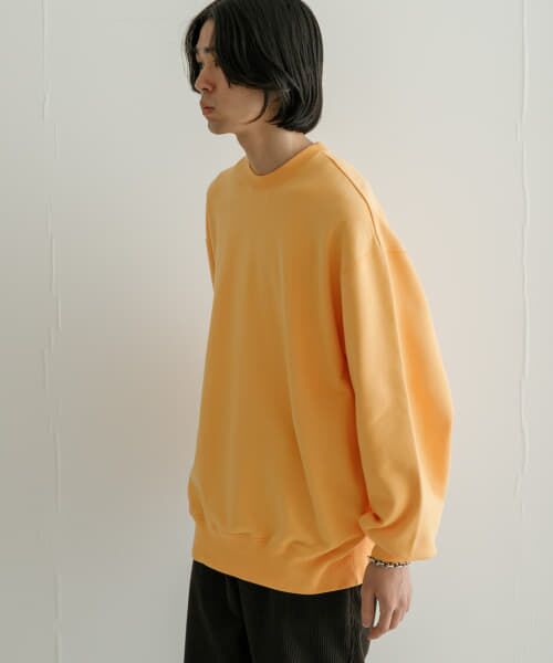 ＊＊URBAN RESEARCH / アーバンリサーチ スウェット | COMFORT CREWNECK SWEAT（YELLOW）