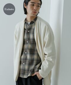 『別注』THOUSAND MILE×URBAN RESEARCH　ニットフリースカーディガン