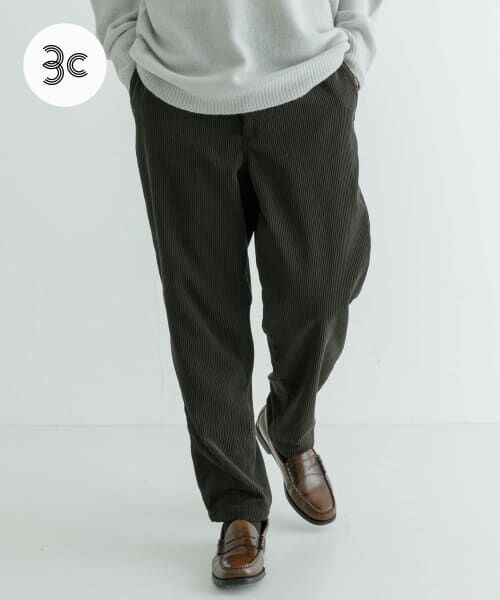 ＊＊URBAN RESEARCH / アーバンリサーチ その他パンツ | 『セットアップ対応』new basic SOLOTEXコーデュロイイージーパンツ（BROWN）