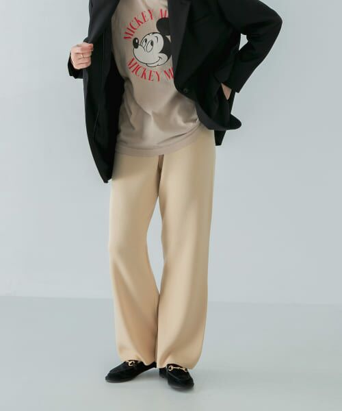 ＊＊URBAN RESEARCH / アーバンリサーチ その他パンツ | ウールスームスニットパンツ（BUTTER）
