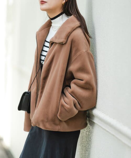 anche エコファーコート anche エコファーコート