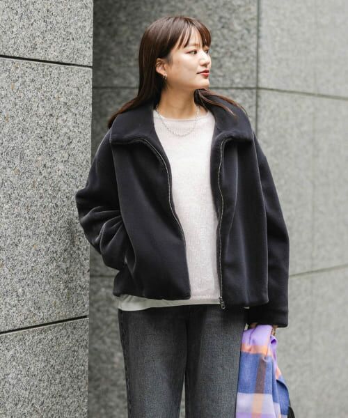 URBAN RESEARCH ファーコート エコファージップコート （その他アウター）｜＊＊URBAN