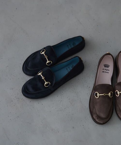 ＊＊URBAN RESEARCH / アーバンリサーチ フラットシューズ | Le Regine del Forte　FRIU VELLUTO（black）