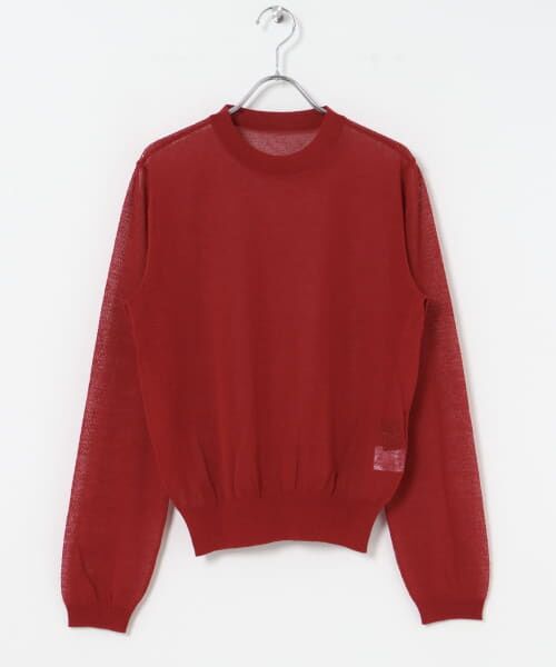 ＊＊URBAN RESEARCH / アーバンリサーチ ニット・セーター | 『別注』ROUTINE×URBAN RESEARCH　シアーニット（red）