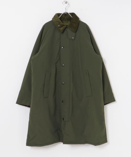 ＊＊URBAN RESEARCH / アーバンリサーチ ステンカラーコート | Barbour　EXMOOR CASUAL COAT（OLIVE）