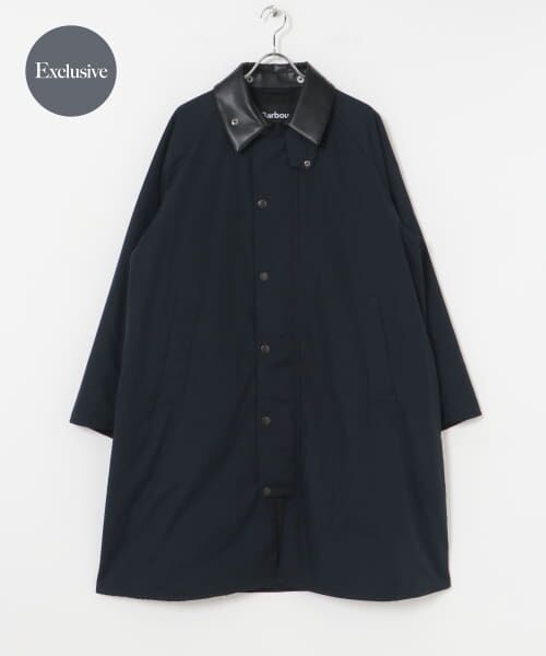 【美品/ URBS別注】barbour EXMOOR COAT 38/navy セール】 『別注』Barbour / URBAN RESEARCH PADDING EXMOOR
