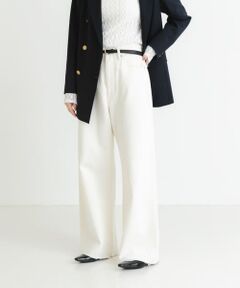 『3サイズ展開』ダメージワイドデニムパンツ