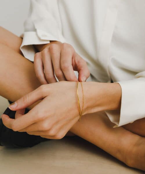 ＊＊URBAN RESEARCH / アーバンリサーチ ブレスレット・バングル | decor『デコール』　Chain Bangle（Gold）