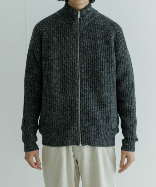 セール】 new basic シルクネップドライバーズニット （ニット