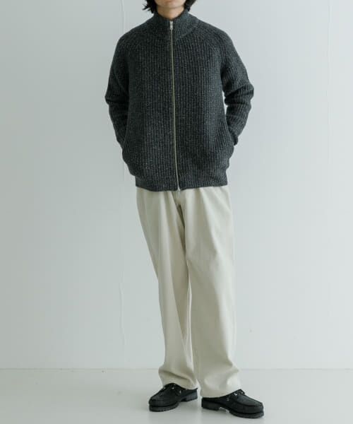 セール】 new basic シルクネップドライバーズニット （ニット