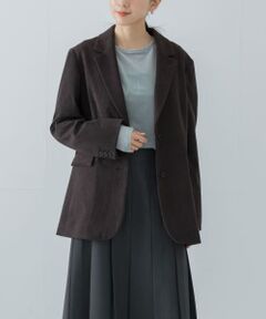 トリコットコーデュロイジャケット