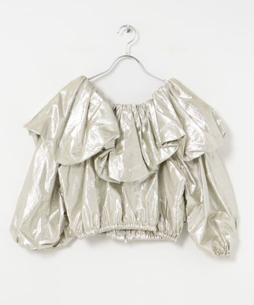 ＊＊URBAN RESEARCH / アーバンリサーチ シャツ・ブラウス | CURRENTAGE　SILVER BLOUSE（シルバー）