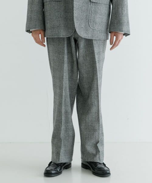 ＊＊URBAN RESEARCH / アーバンリサーチ その他パンツ | FREEMANS SPORTING CLUB　BLEECKER TROUSERS（Wブラック）